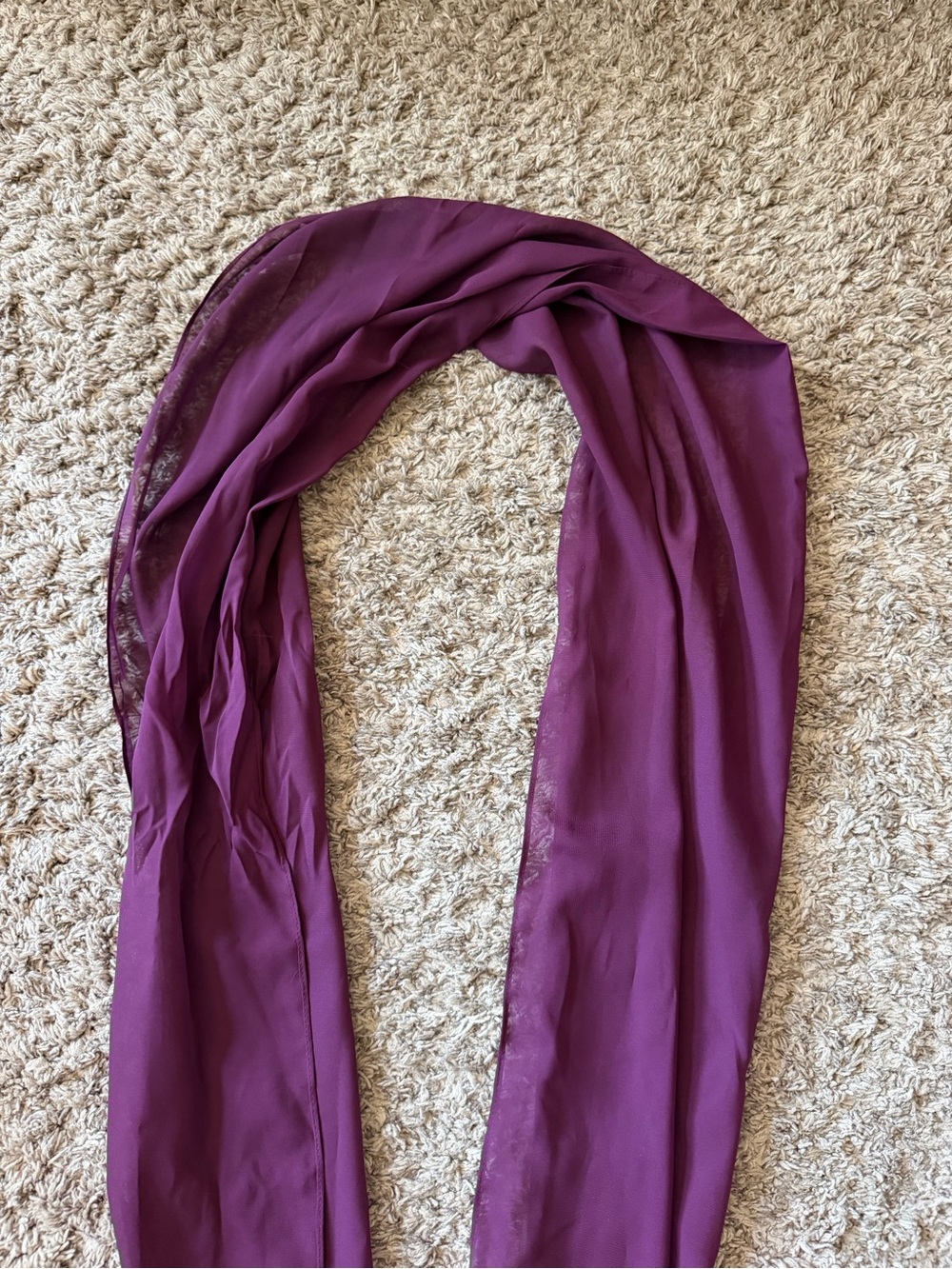 Plus Size Maxi Dress with Scarf - Picture 6 of 6